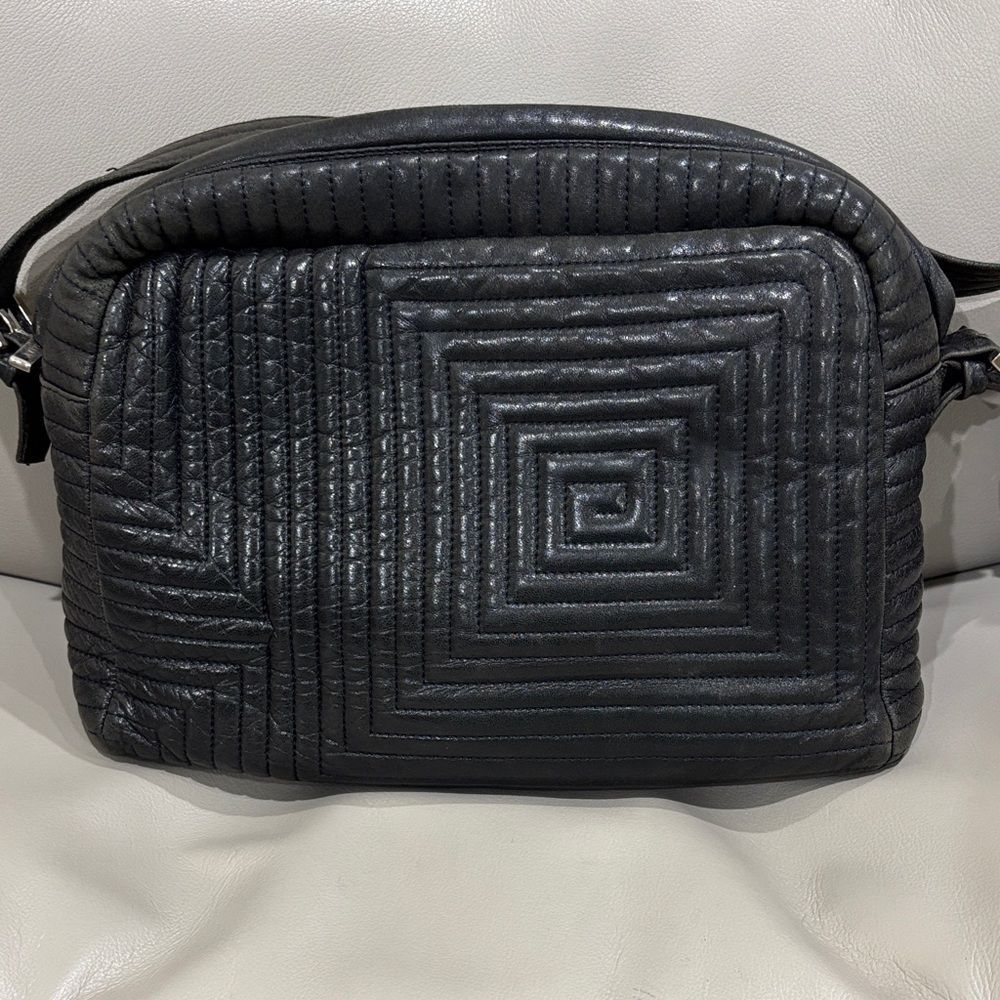 Bally Black Quilted Lambskin Bag